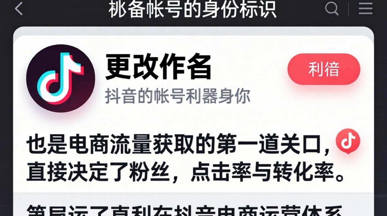 抖音里怎么更改名称昵称