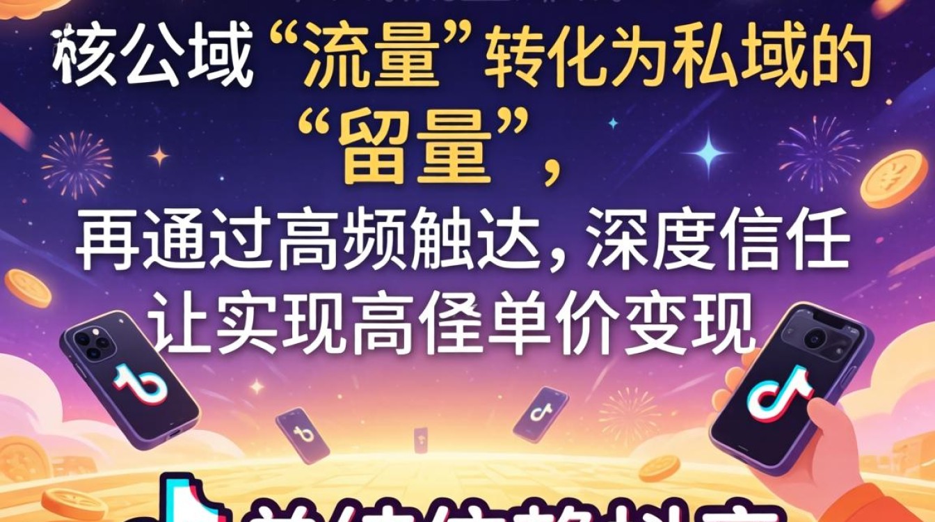 抖音私域流量怎么赚钱