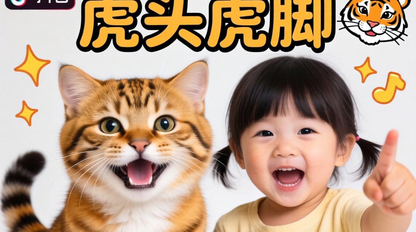 虎头虎脚抖音怎么拍的