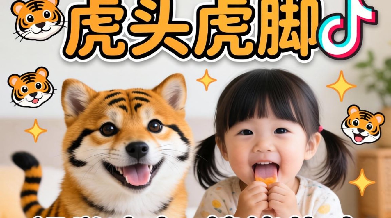 虎头虎脚抖音怎么拍的