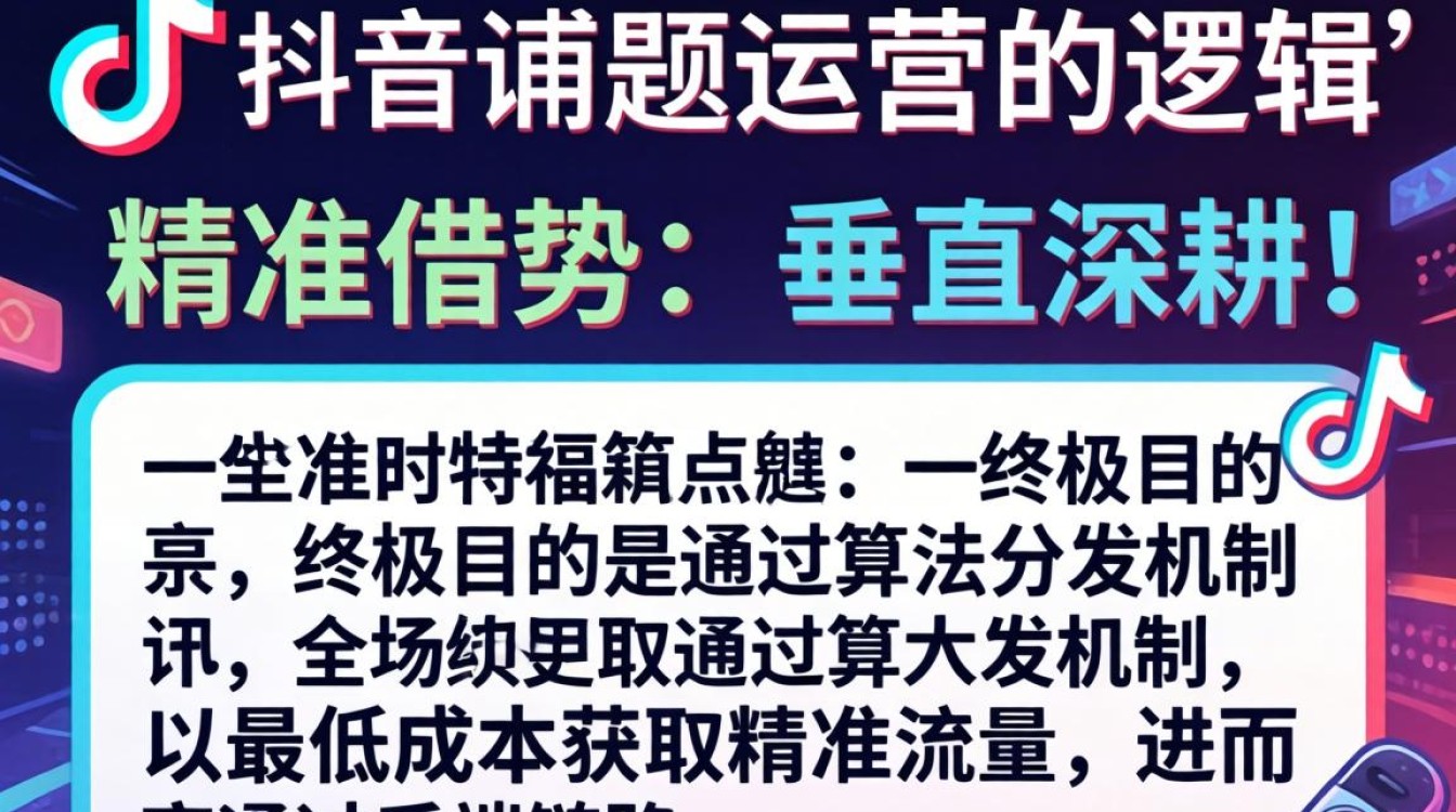抖音话题标签运营技巧有哪些