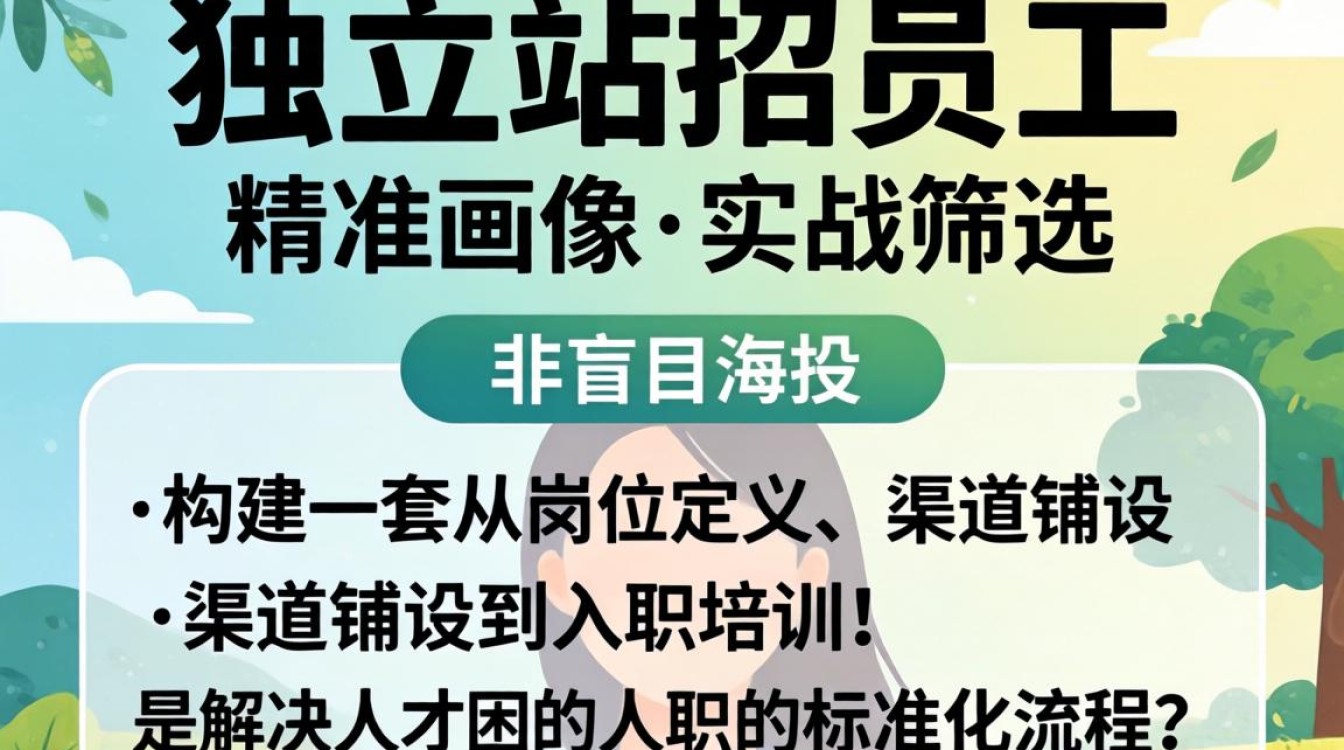 独立站招员工怎么招?独立站招聘人才有哪些渠道 独立站招聘人才有哪些渠道