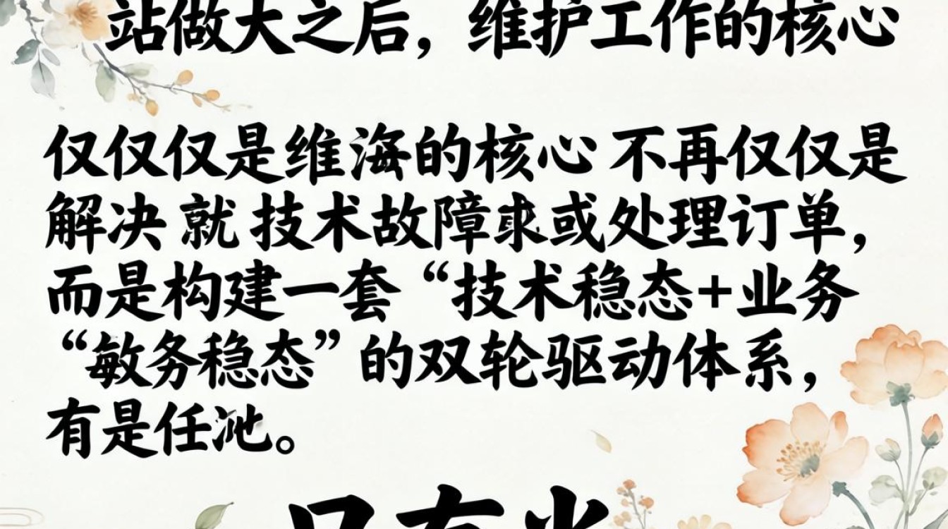 独立站做大之后怎么维护