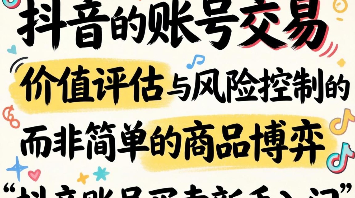 抖音账号买卖新手入门到精通全流程,抖音账号交易安全吗? 抖音账号买卖新手入门到精通全流程