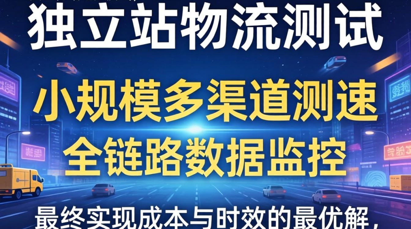 2026年独立站物流测试最新方法
