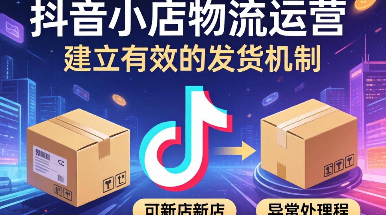抖音小店物流从零开始实战技巧