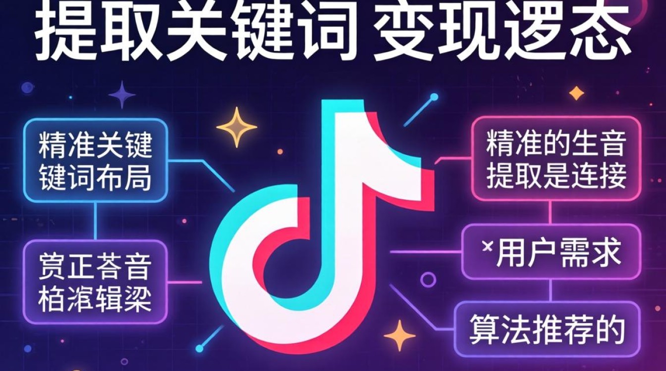 抖音怎么提取关键词赚钱