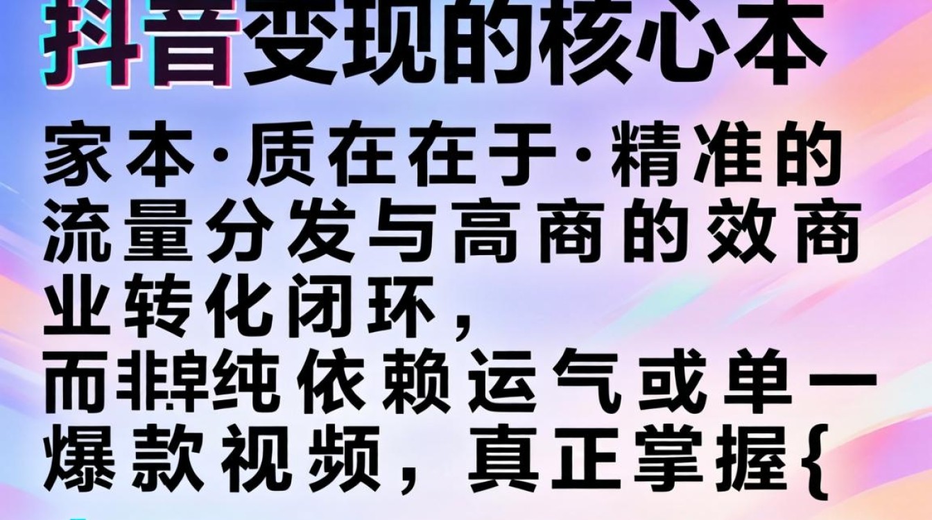 抖音变现渠道有哪些?抖音变现实战教程从入门到精通 抖音变现实战教程从入门到精通