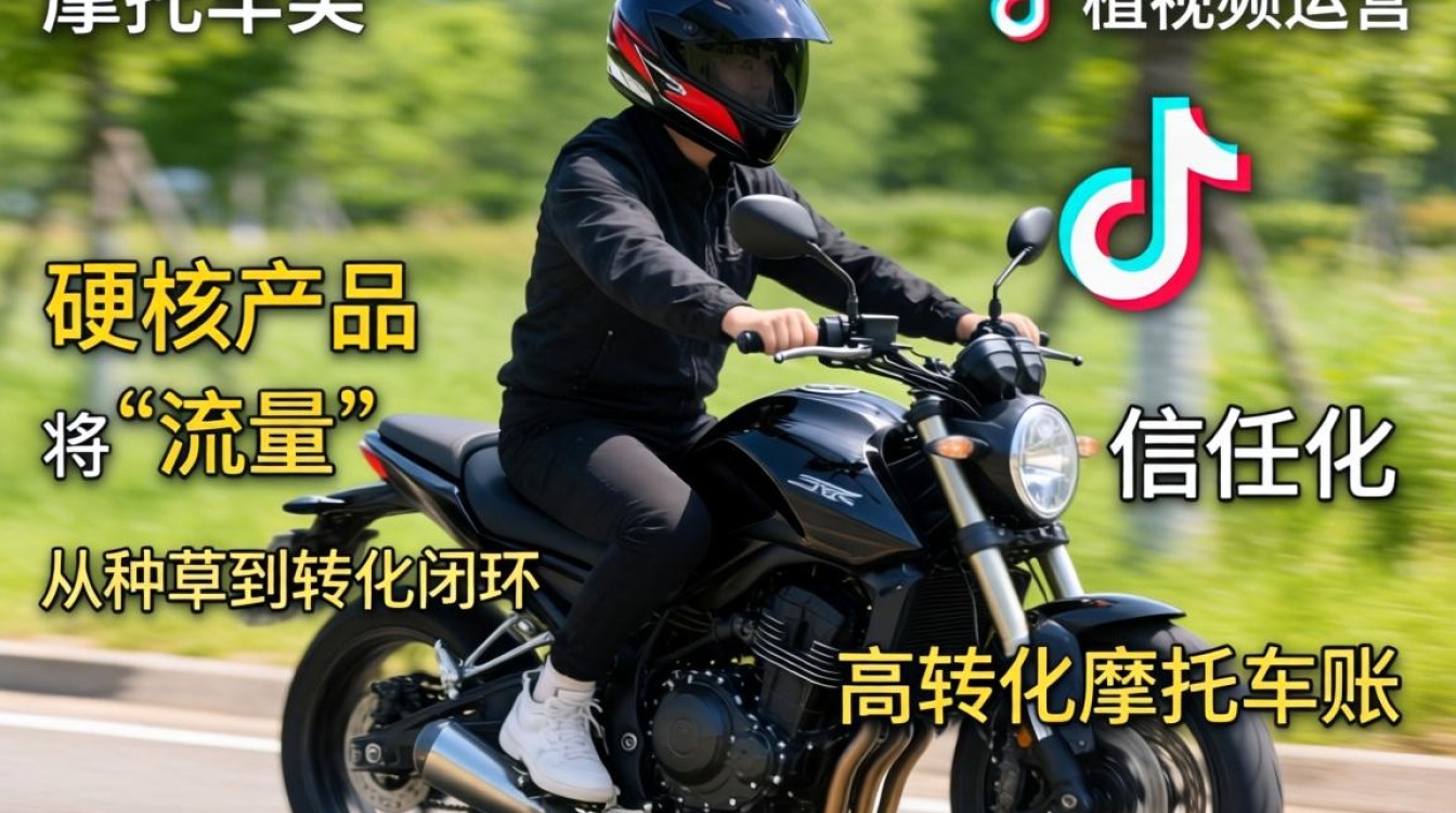 摩托车视频抖音怎么拍?抖音摩托车带货话术与转化技巧 抖音摩托车带货话术与转化技巧