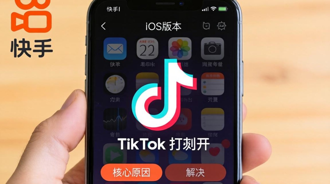 快手ios版本tiktok打不开怎么办