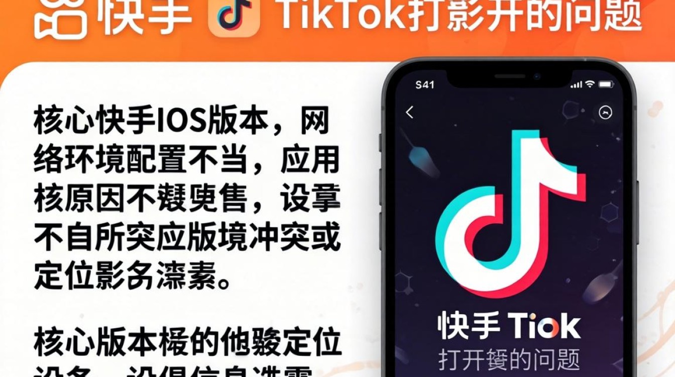 快手ios版本tiktok打不开怎么办