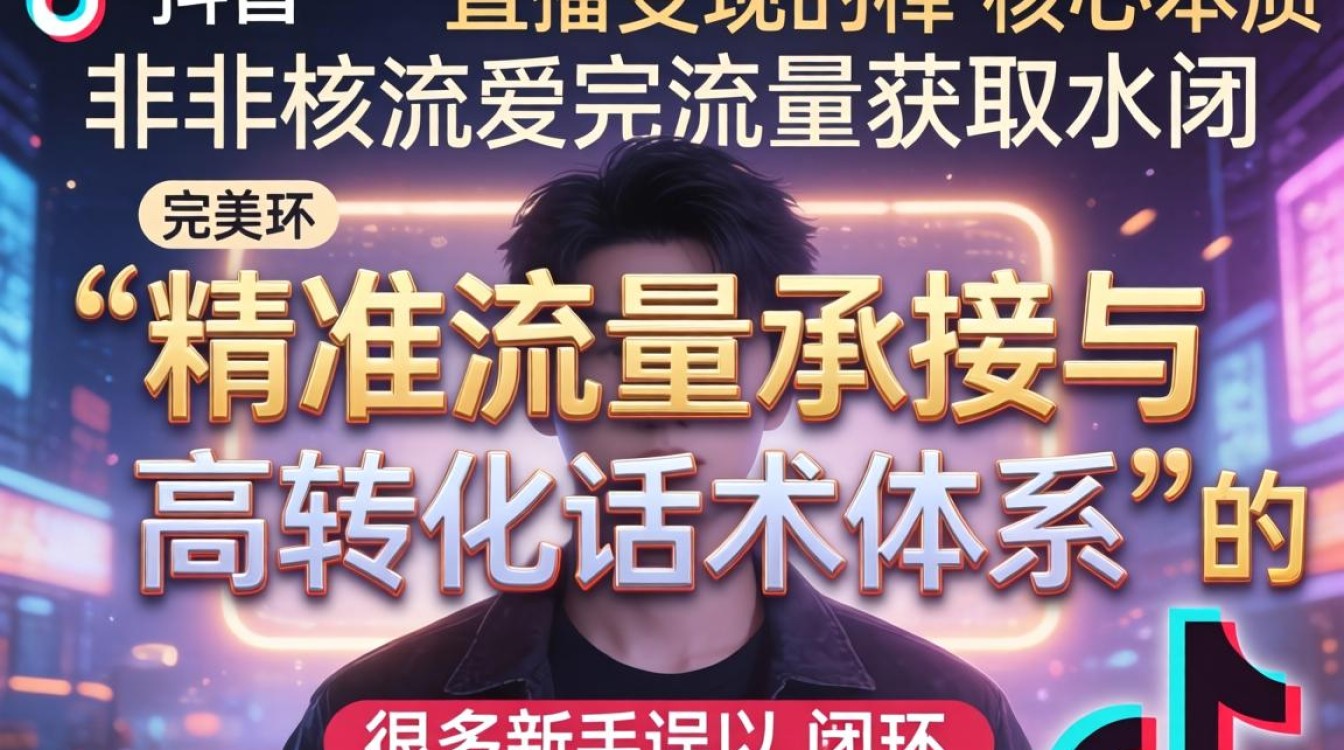 抖音直播运营从零到变现实战教程