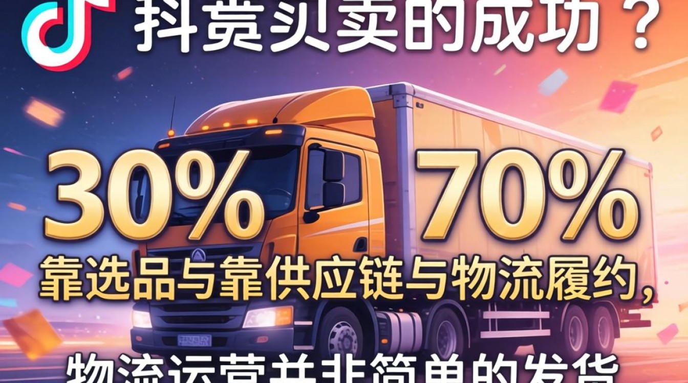 抖音带货物流运营怎么做