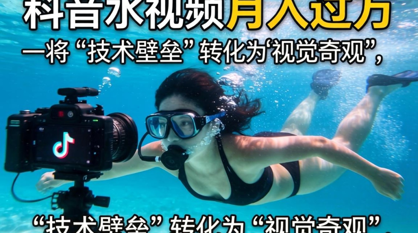 抖音怎么在水下拍视频呢