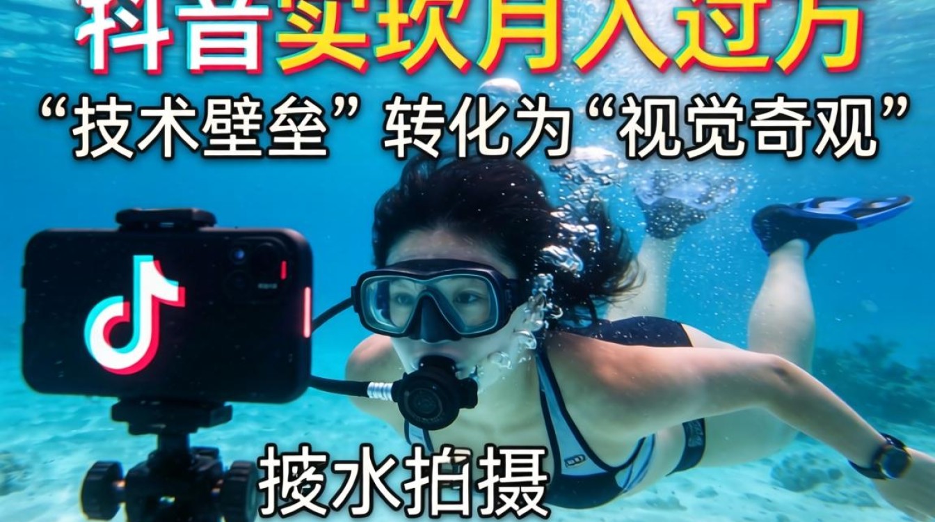 抖音怎么在水下拍视频呢