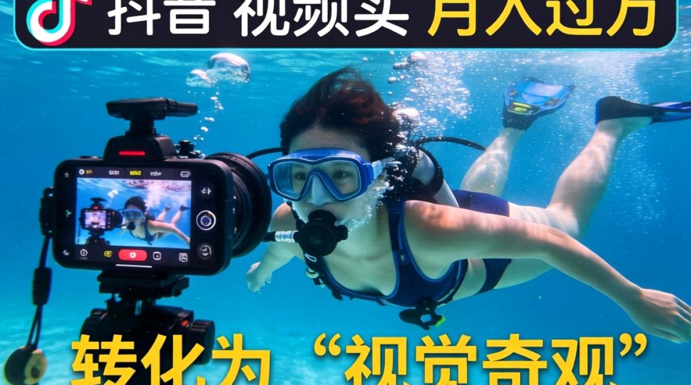 抖音怎么在水下拍视频呢