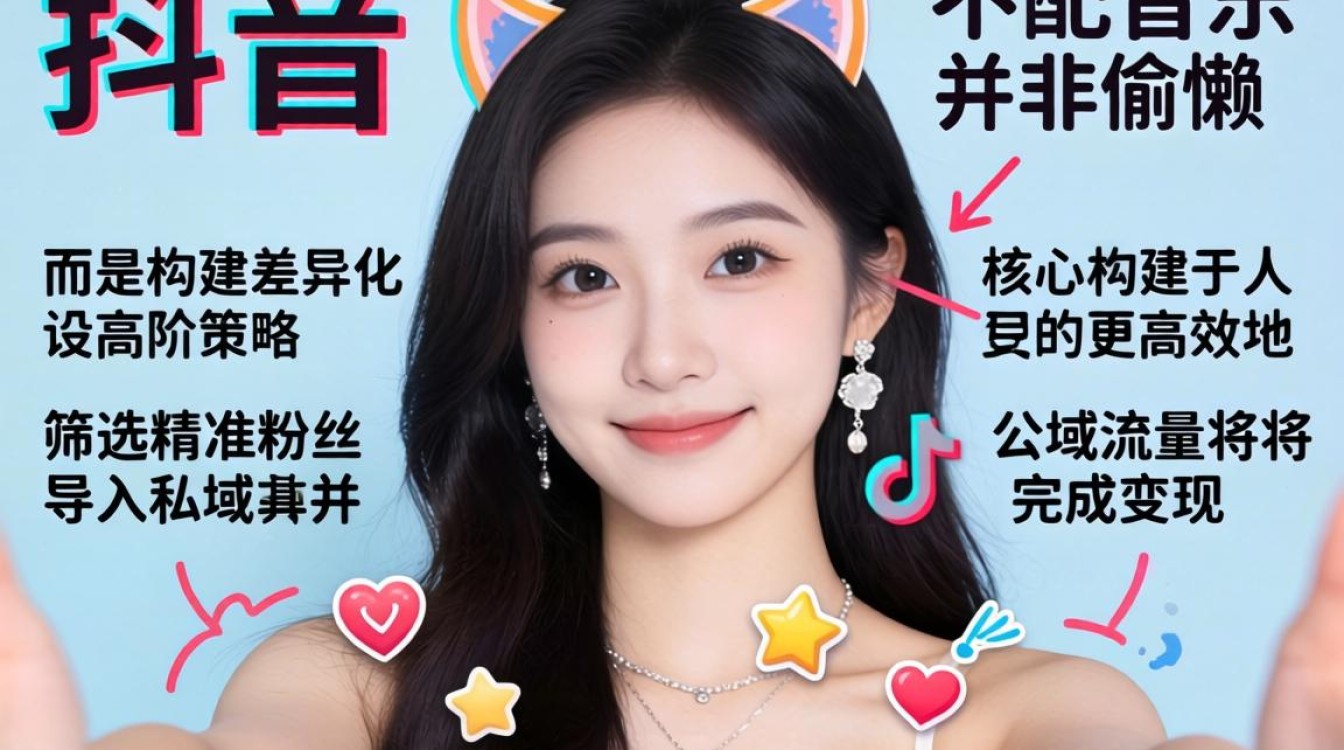 拍抖音怎么才不用配音乐