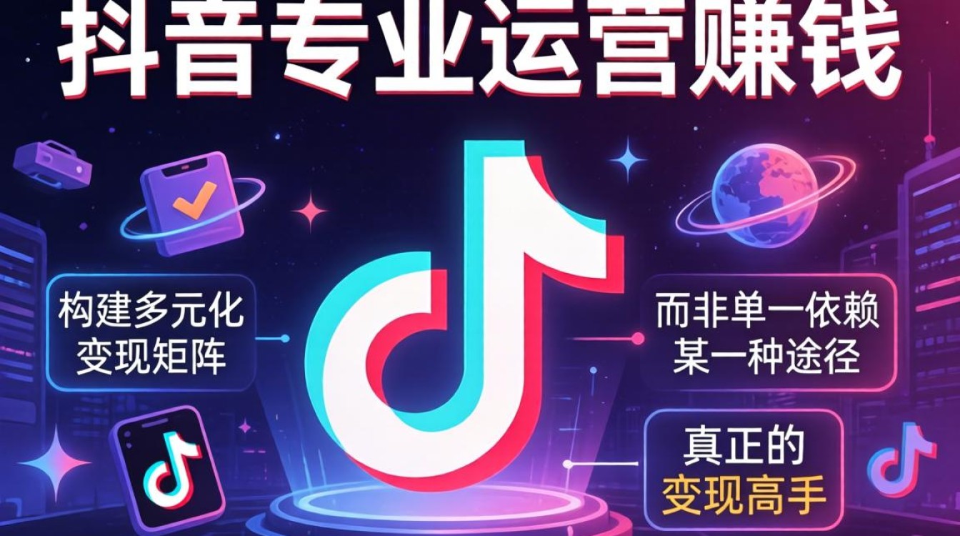 抖音专业运营怎么赚钱?抖音运营变现方式有哪些? 抖音运营变现方式有哪些