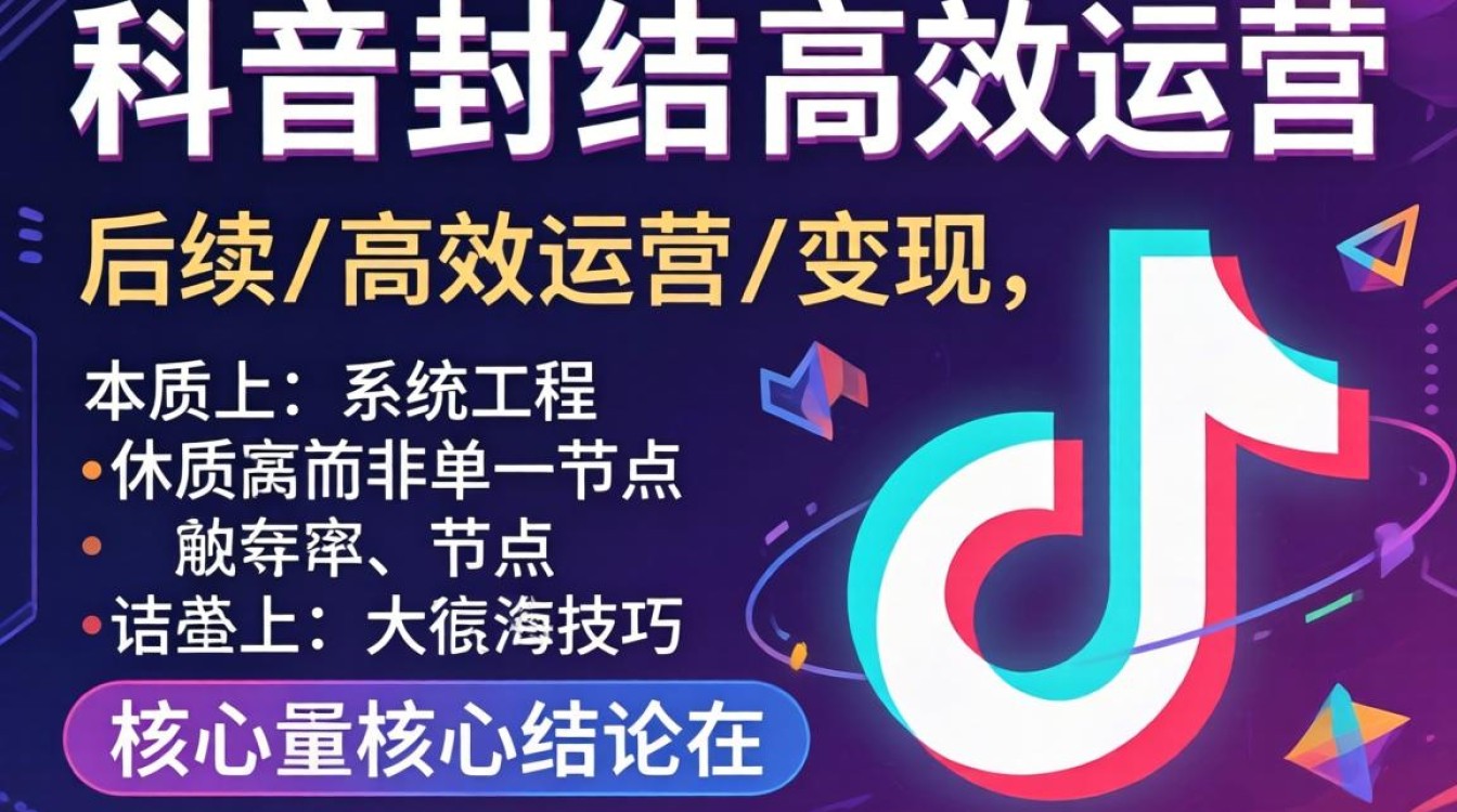 抖音账号解封高效运营方法与变现技巧