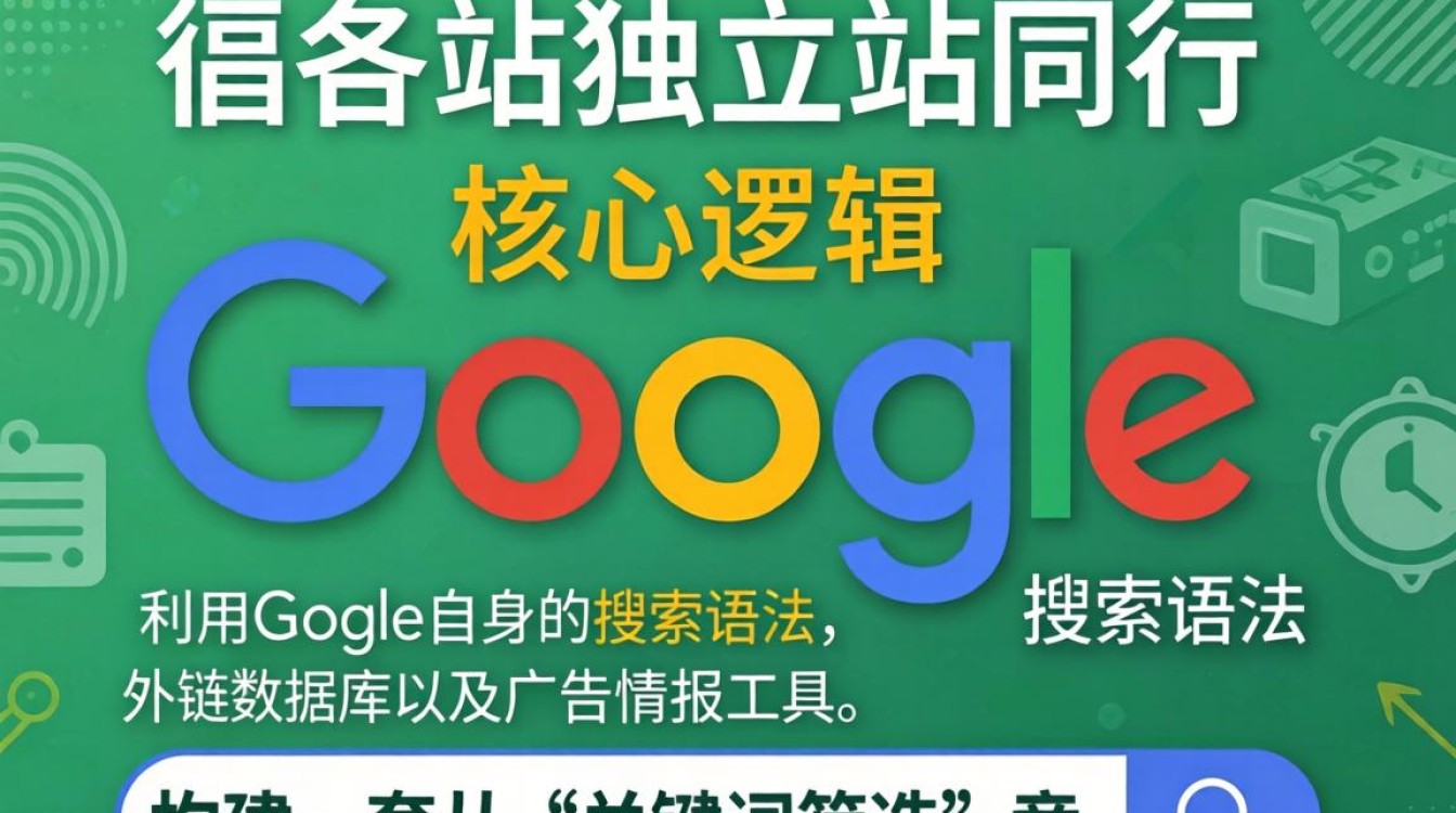 谷歌怎么找独立站同行?如何快速寻找独立站竞争对手 如何快速寻找独立站竞争对手
