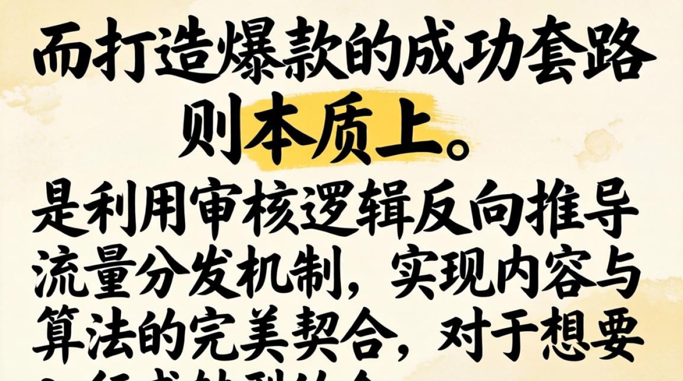 爆款成功套路案例解析分享