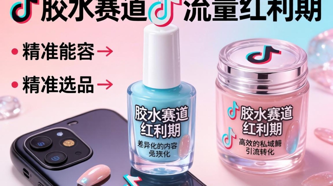 TikTok美甲有胶水怎么变现