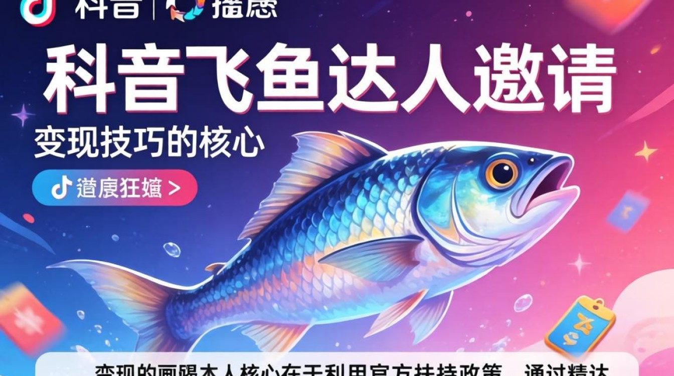 TikTok飞鱼达人邀请怎么做?变现技巧月入过万是真的吗 TikTok飞鱼达人邀请怎么做