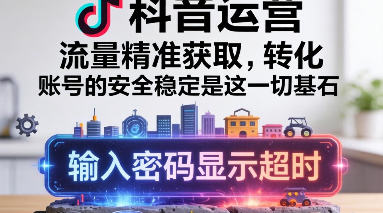 TikTok输入密码显示超时怎么办