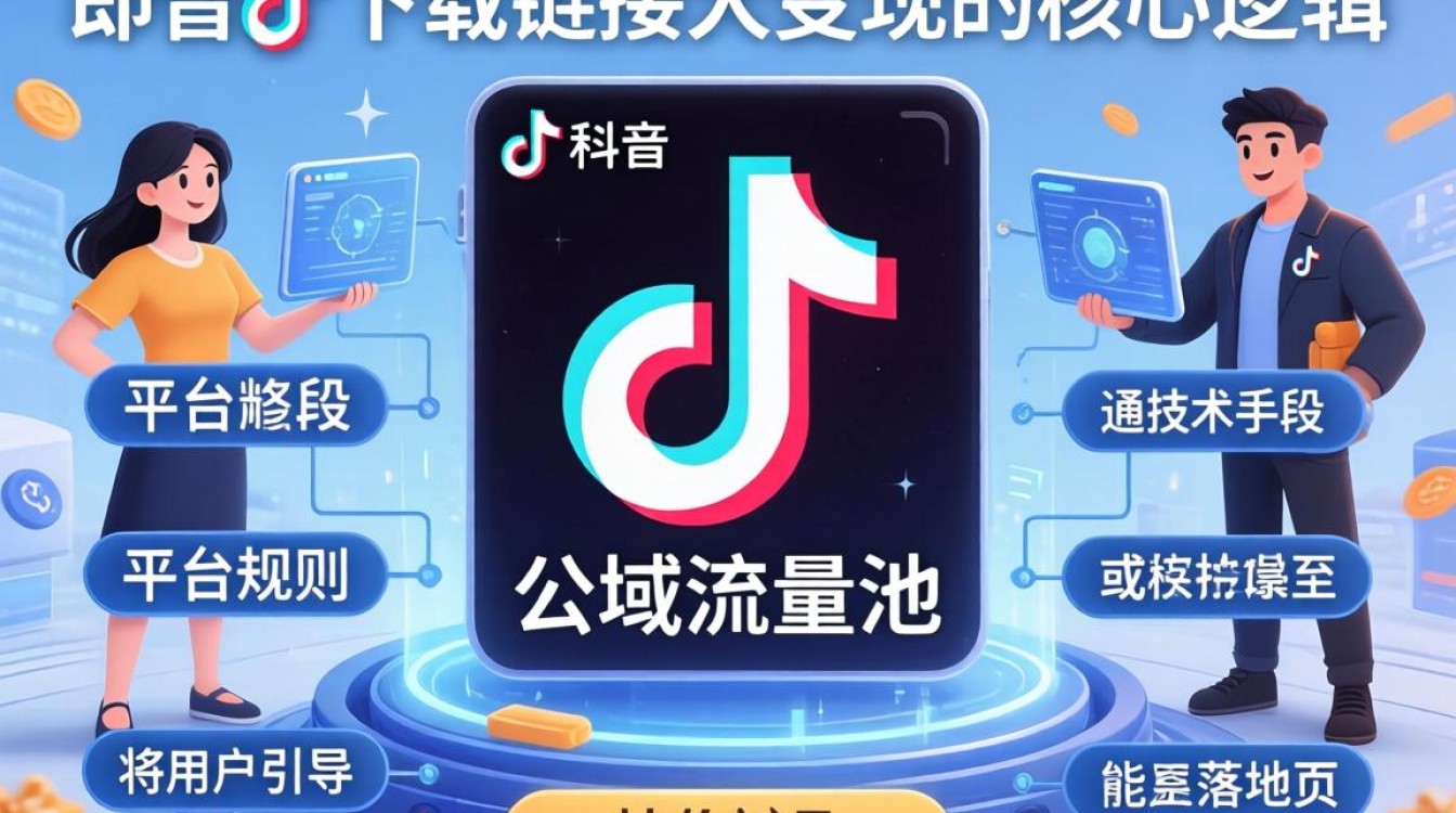 TikTok弹出下载链接怎么变现