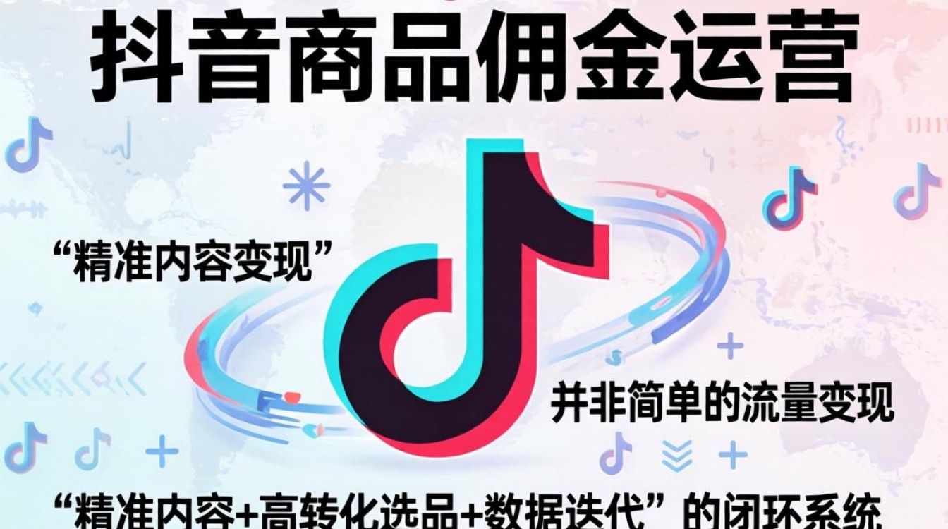 抖音商品佣金运营怎么赚钱