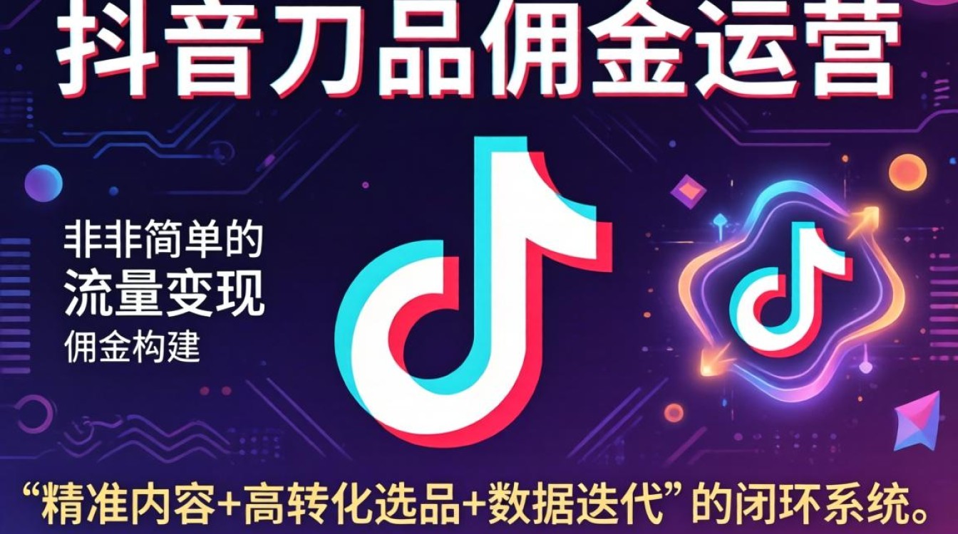 抖音商品佣金运营怎么赚钱