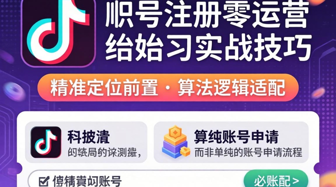 抖音账号注册从零开始运营实战技巧