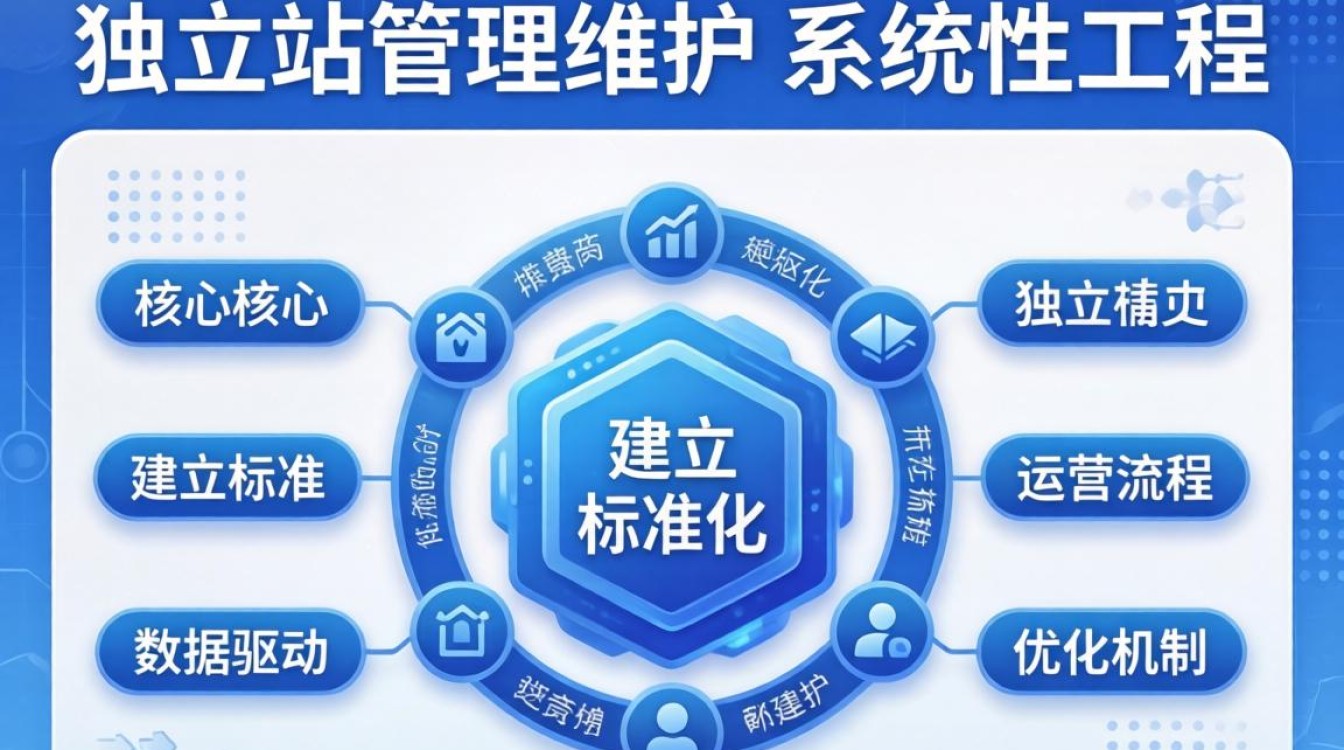 独立站怎么管理和维护