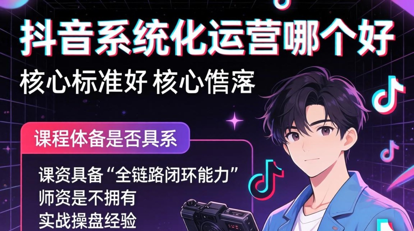 抖音系统化运营哪个好?新手做抖音运营怎么入门 新手做抖音运营怎么入门