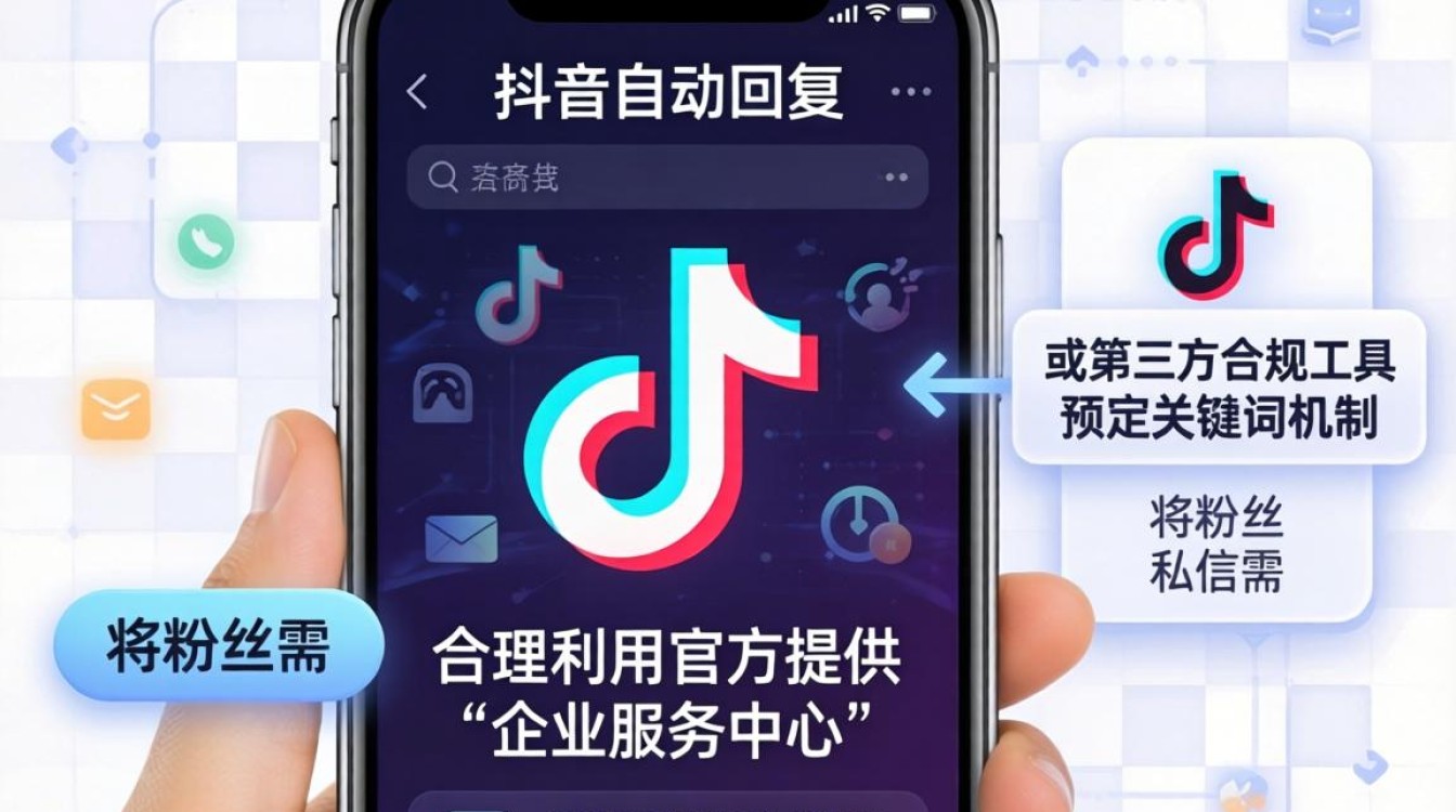 抖音自动回复设置方法教程