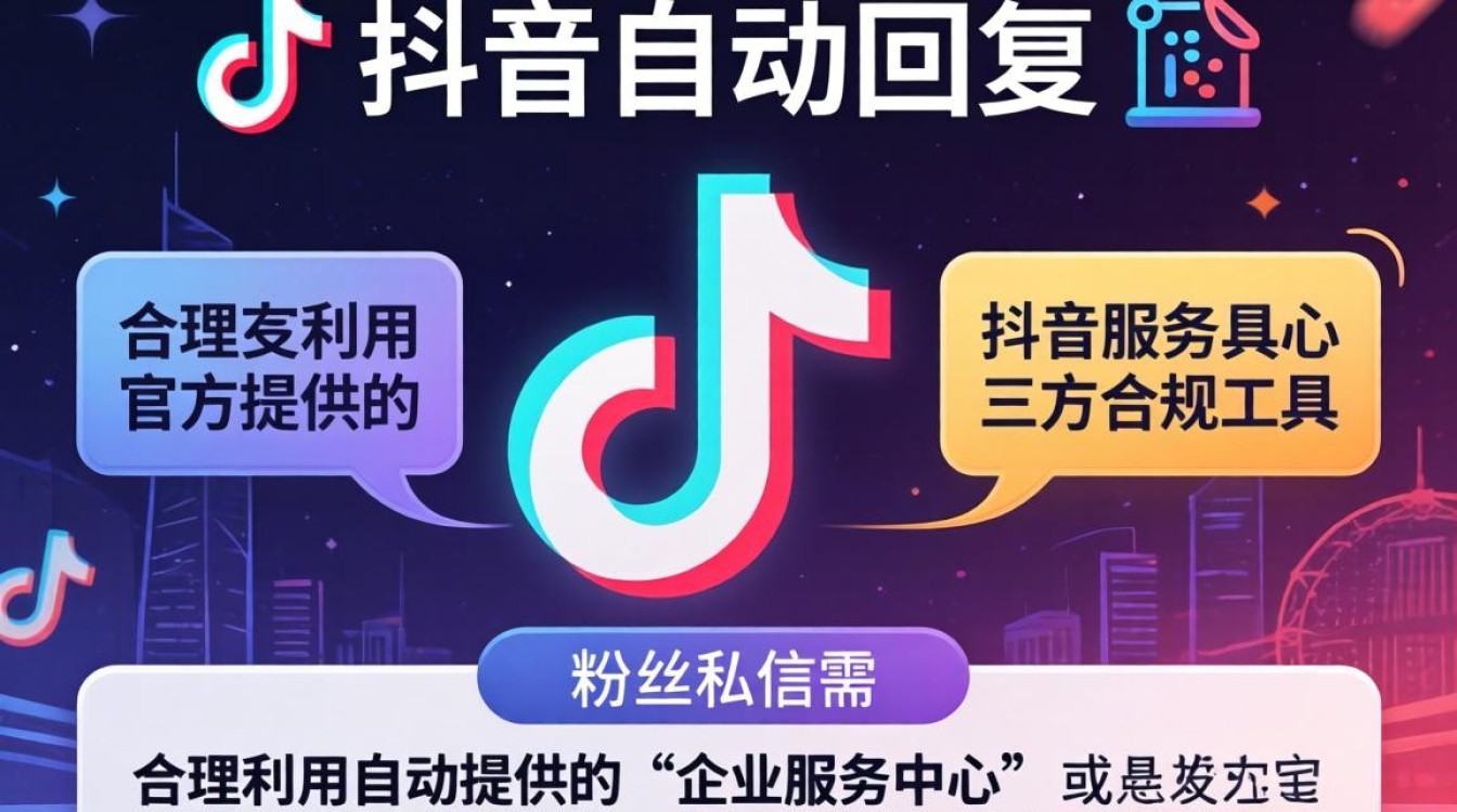 抖音自动回复设置方法教程