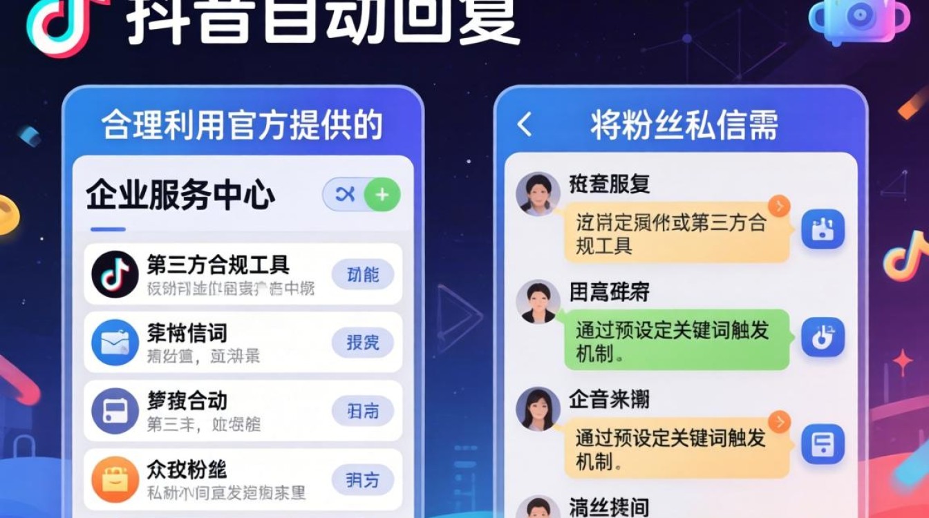 抖音自动回复设置方法教程