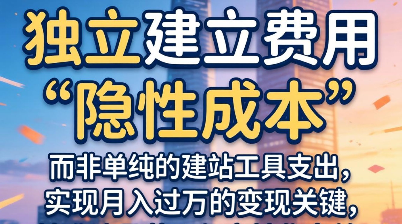 独立站建站成本大概多少钱