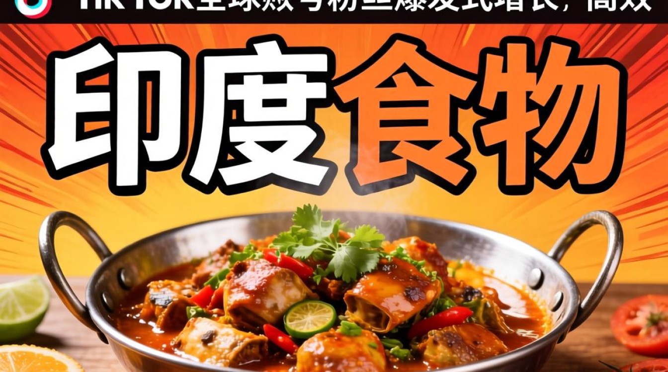 TikTok上评价印度食物为何爆火?全球账号粉丝增长秘籍是什么? TikTok上评价印度食物为何爆火