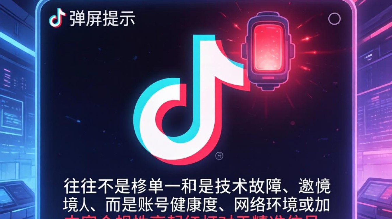 TikTok出现弹屏提示怎么办