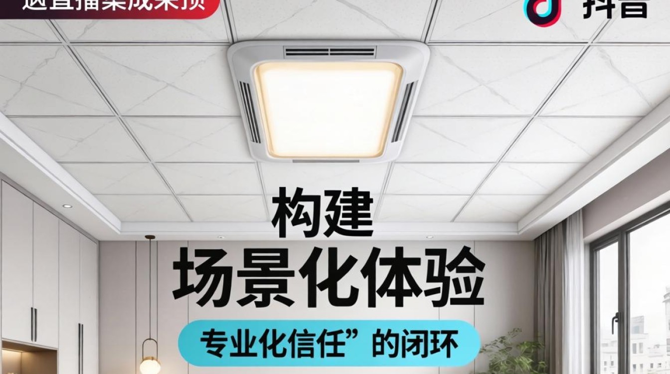 抖音直播集成吊顶怎么弄?集成吊顶直播间搭建方案 抖音直播集成吊顶怎么弄
