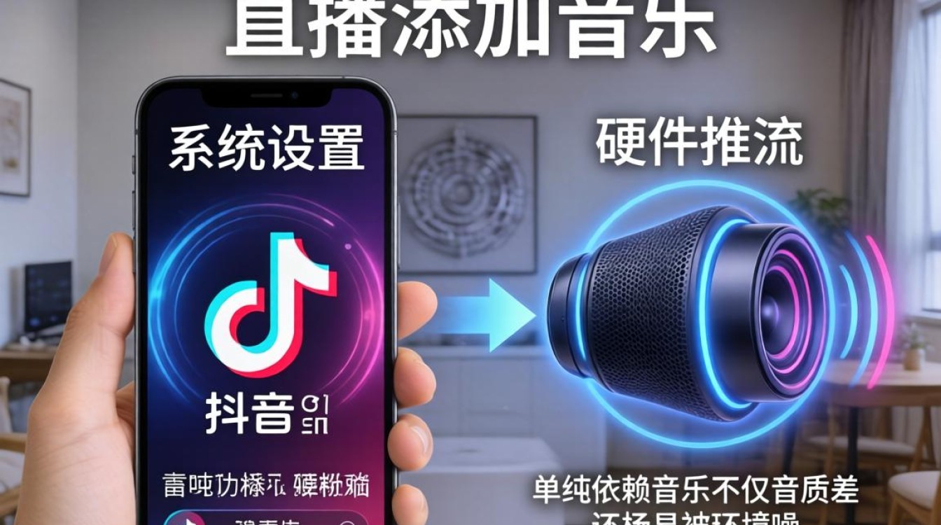 抖音直播添加背景音乐教程