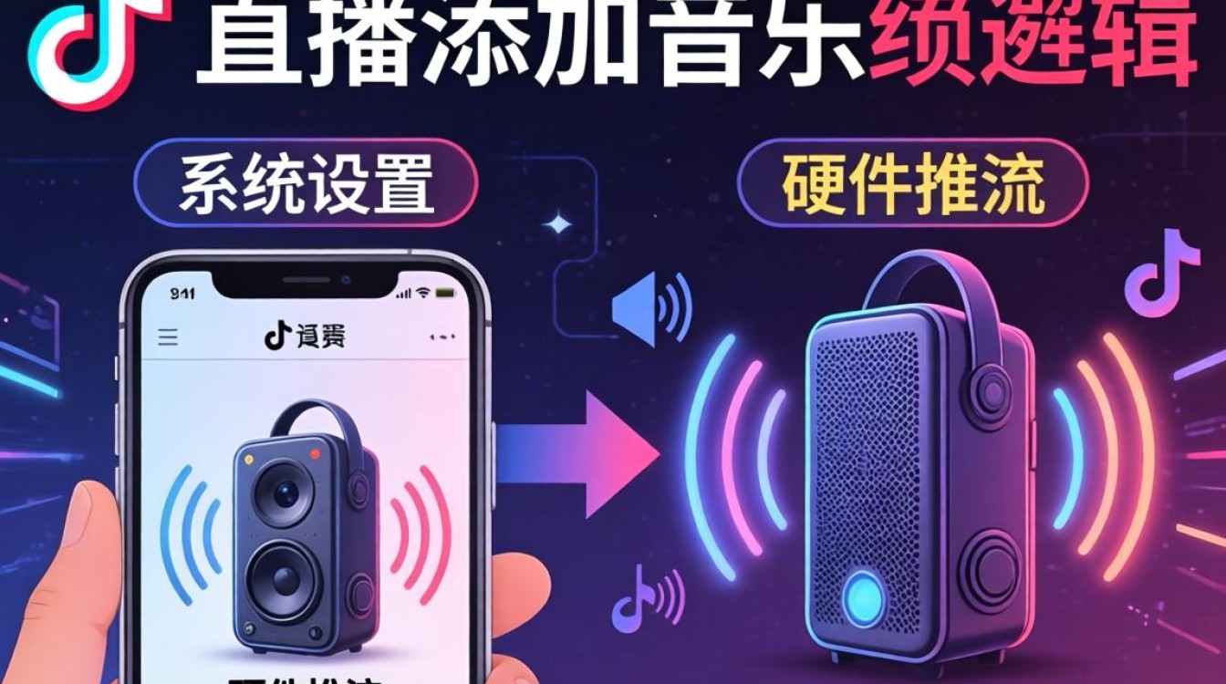 抖音直播添加背景音乐教程