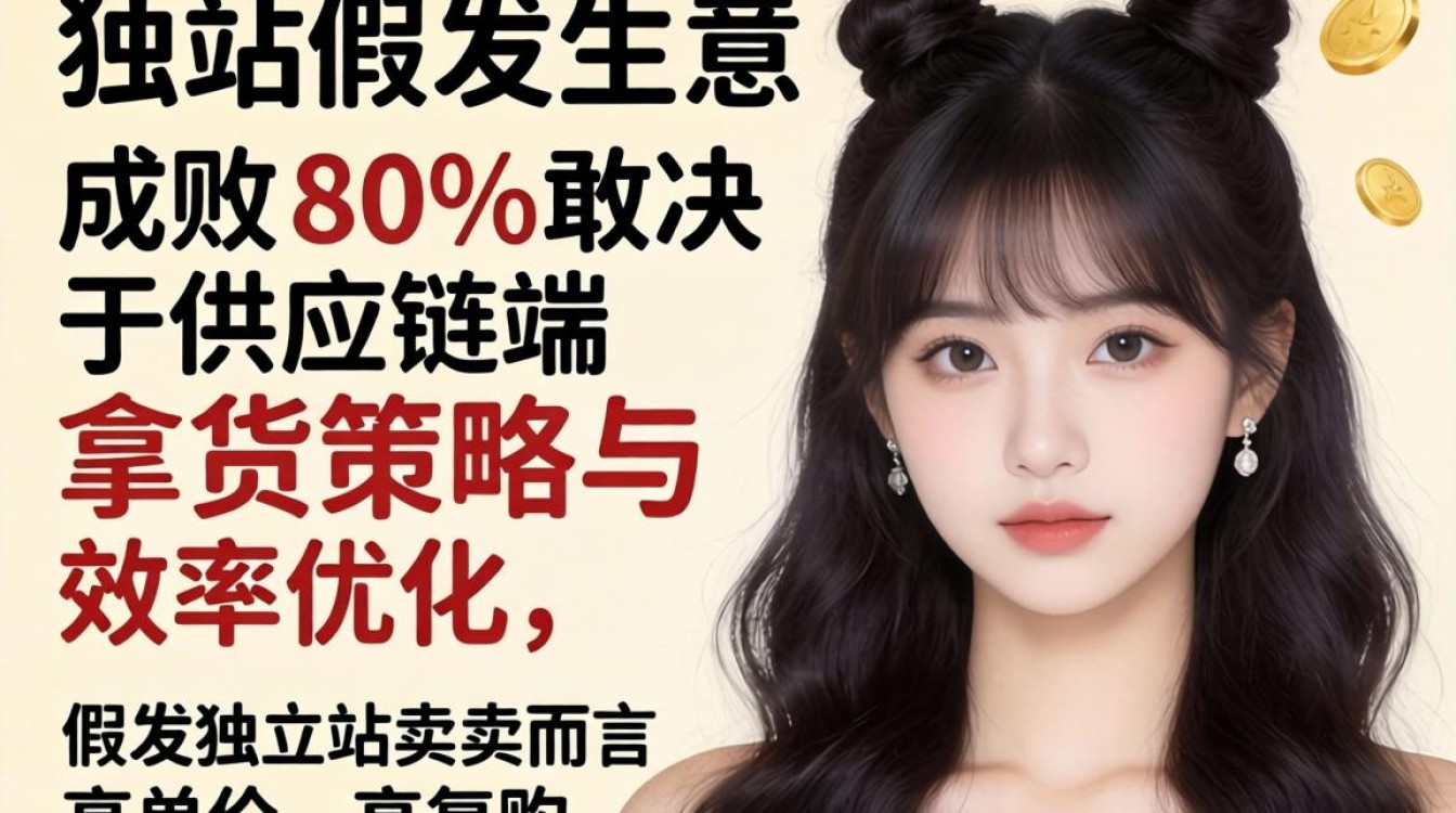 独立站的假发怎么拿货