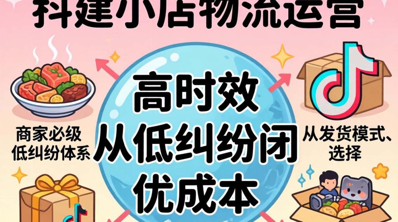 抖音小店物流新手入门到精通全流程
