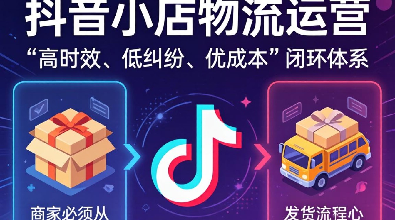 抖音小店物流新手入门到精通全流程