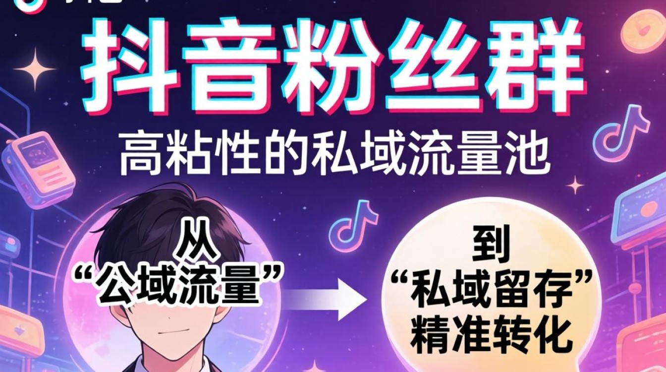 抖音粉丝群新手入门到进阶全攻略