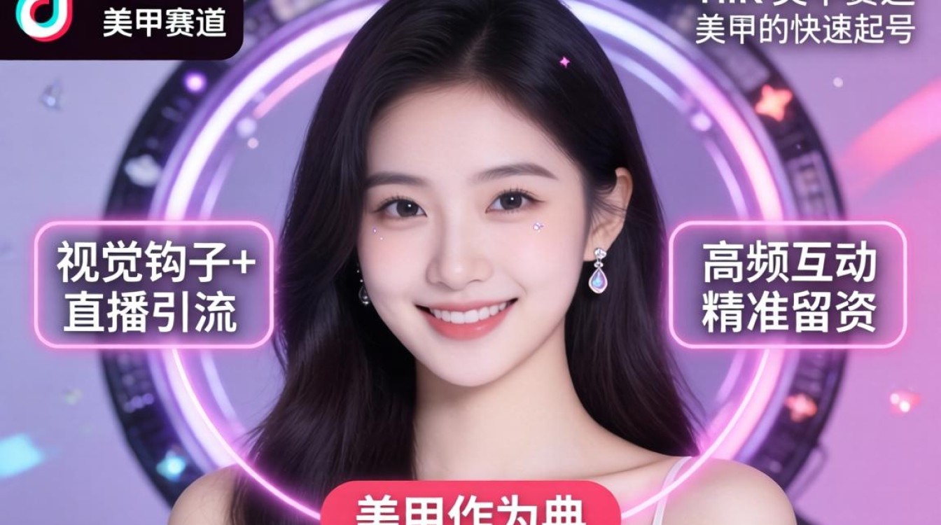 美甲tiktok起号怎么做