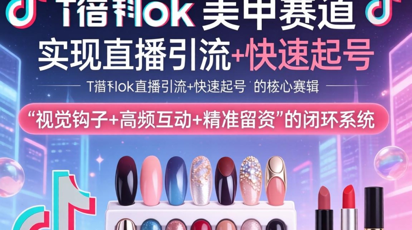 美甲tiktok起号怎么做