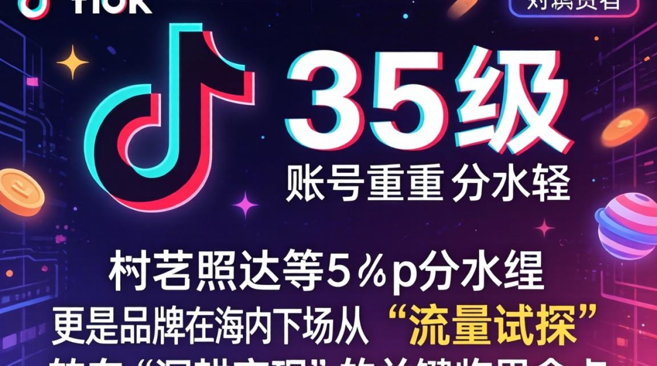 TikTok 35级对照表怎么看